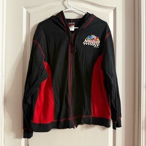Nascar Full Throttle Women’s Full Zip Hoodie Jacket Sz 14/16. F-34